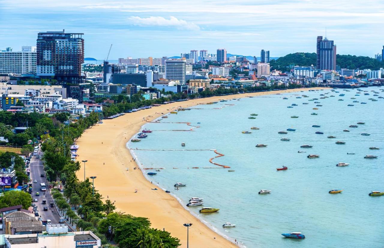 Great Location With Infinity Pool -Central Pattaya Apartamento Exterior foto