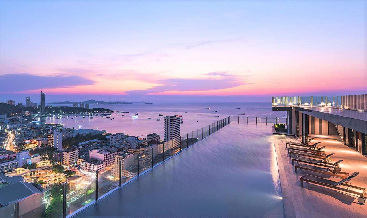 Great Location With Infinity Pool -Central Pattaya Apartamento Exterior foto