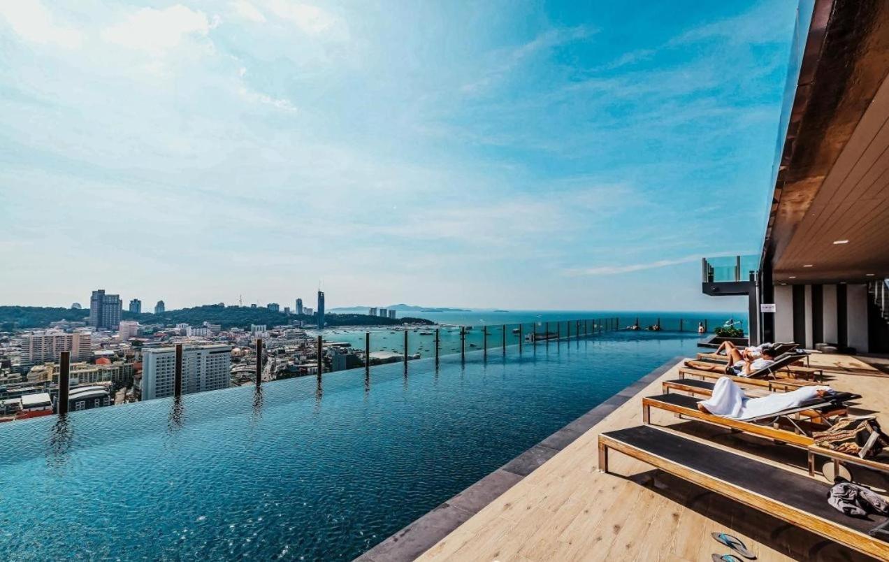 Great Location With Infinity Pool -Central Pattaya Apartamento Exterior foto