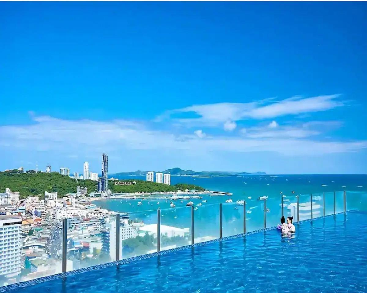 Great Location With Infinity Pool -Central Pattaya Apartamento Exterior foto